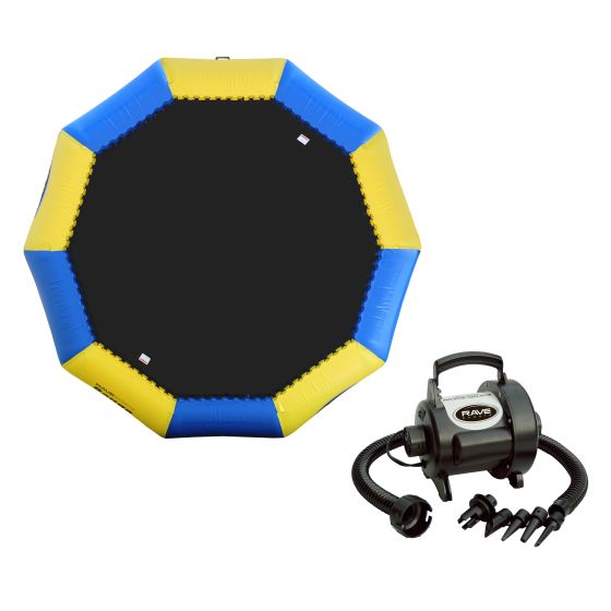RAVE Sports - Bongo 13' Water Bouncer w/High Speed Inflator/Deflator