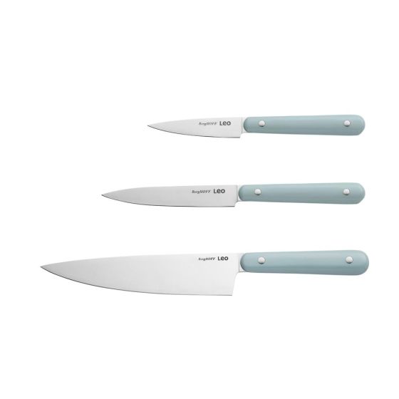 Leo 3pc Starter Knife Set, Slate