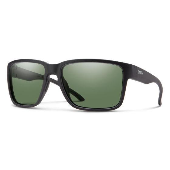Smith Emerge Sunglasses - (Frame) Matte Black; (Lens) Gray Green