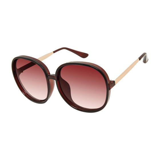 Women's Sunglasses - Brown Crystal/Gold