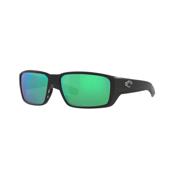 Fantail Pro - Matte Black/Green Mirror Polarized