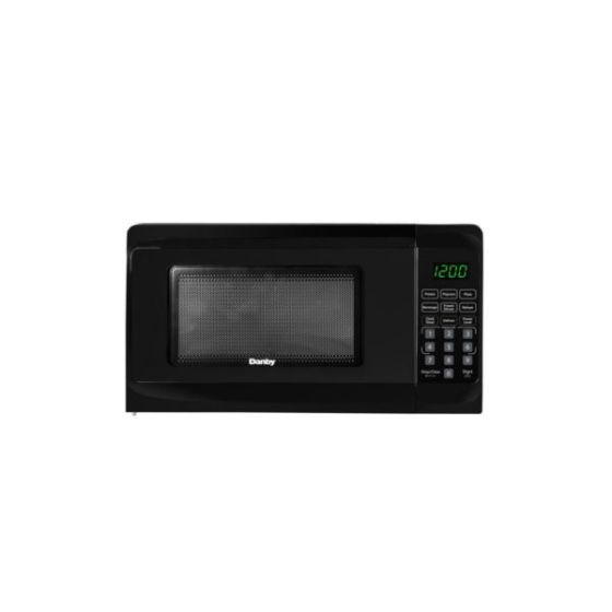 0.7 cu ft. Black Microwave