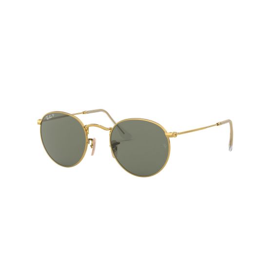 Polarized Round Metal Sunglasses