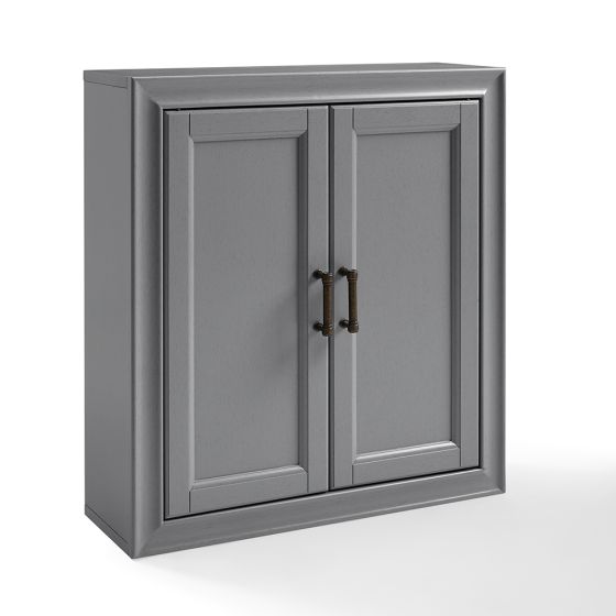 Tara Wall Cabinet In Vintage Grey