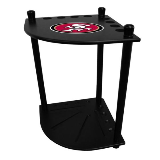 San Francisco 49ers Corner Cue Rack