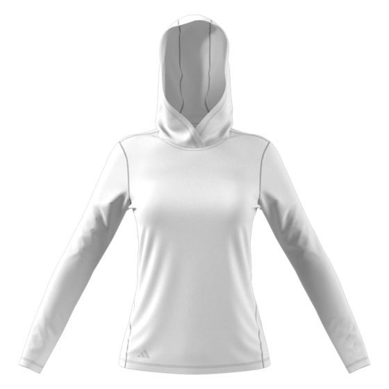 Adidas Women's Performance Golf Hoodie - White/M