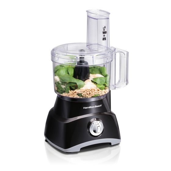 8 Cup Food Processor w/ 2 Speeds + Pulse Black