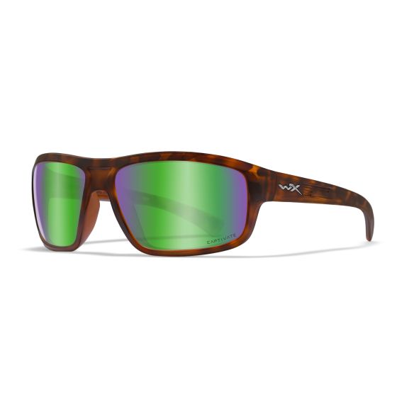 WX Contend - Captivate Polarized Green Mirror/ Matte Demi