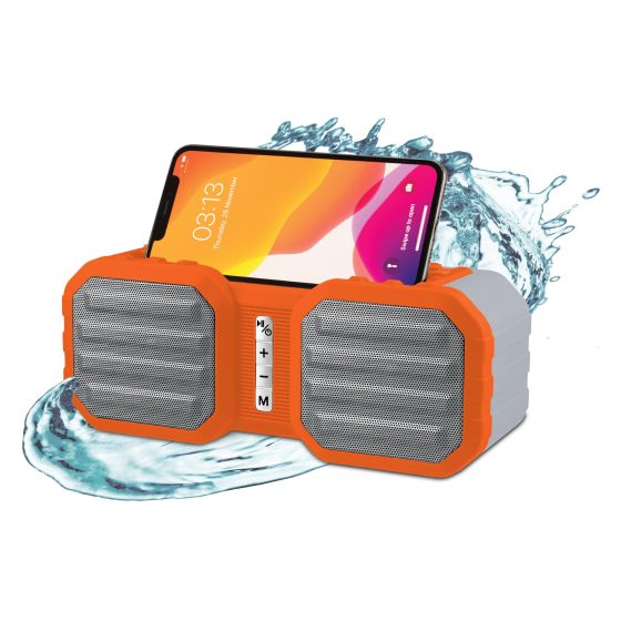 Rubberized IPX5 Bluetooth Speaker