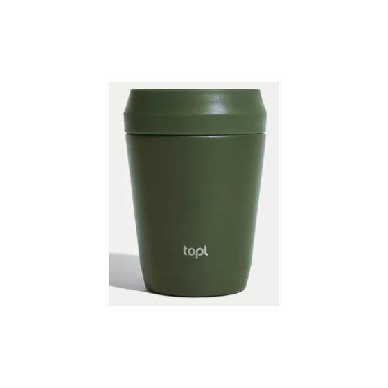 Topl To Go Plastic 12oz Olive