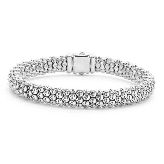 Men's Caviar Skull Bracelet