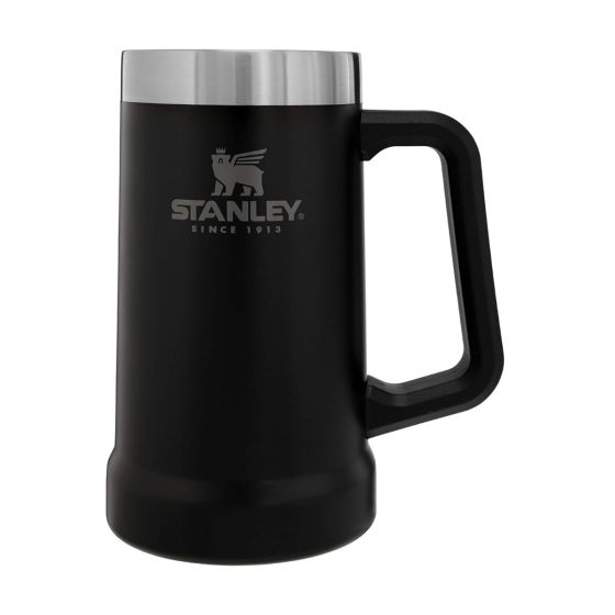 Adventure Big Grip Beer Stein 24oz - Black