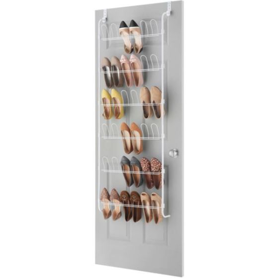 18-Pair Over the Door Shoe Rack