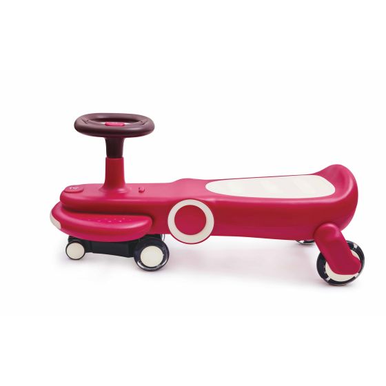 Wiggle & Giggle Car - Ages 2-8 Years Red