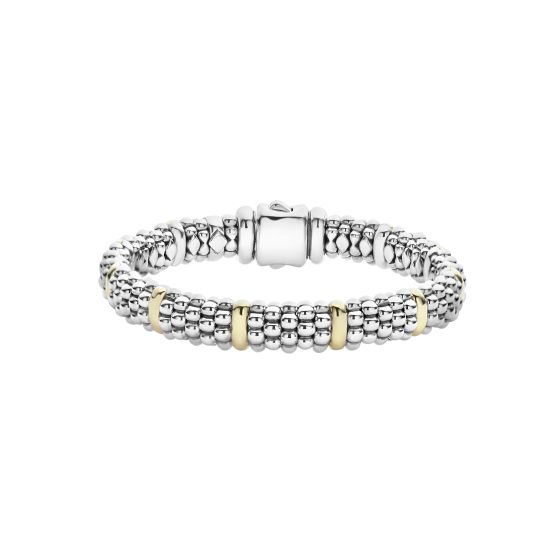 Beaded Bracelet With Gold Size Medium