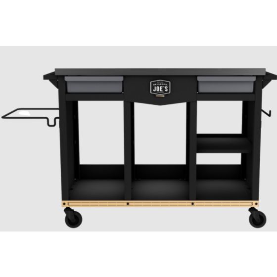 OKLAHOMA JOE WORKSTATION DELUXE PREP & STORAGE CART