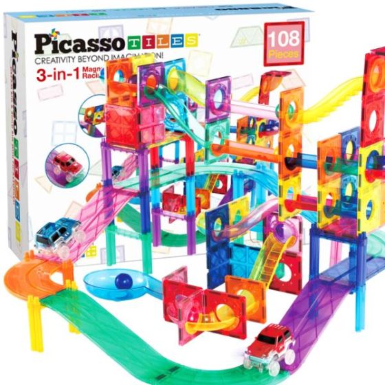 3 in 1 Marble Run and Race Track