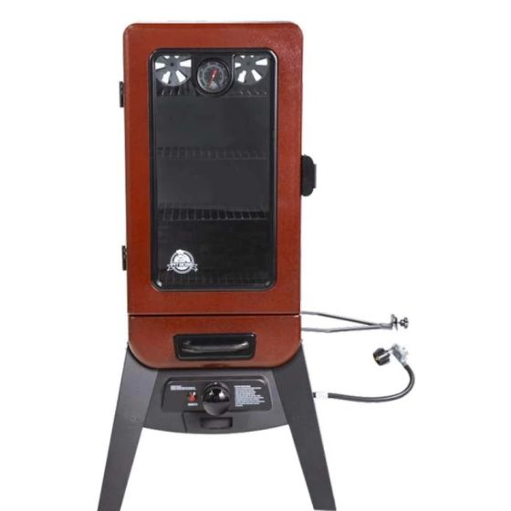 PIT BOSS GAS VERTICAL 3 - RED HAMMERTONE (PBV3G1)