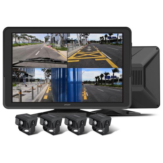 GekoGear Orbit T100 4 Channel 1080P Dash Cam For Trucks