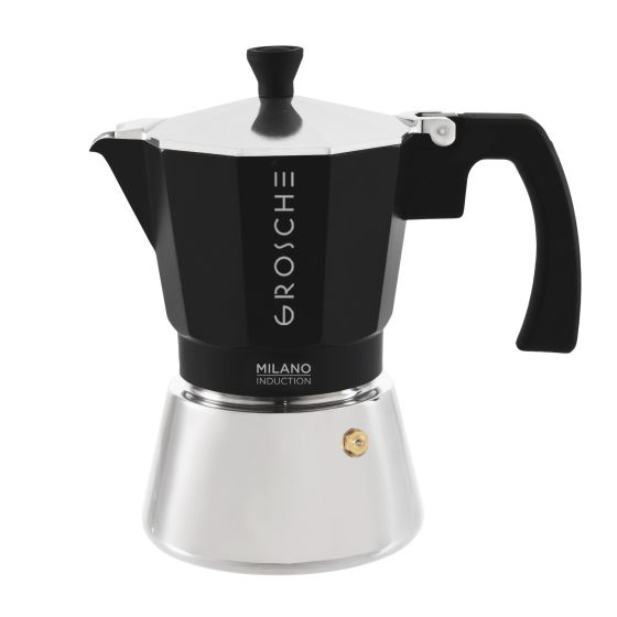 Grosche Milano 6 Cup Induction Stovetop Espresso Maker
