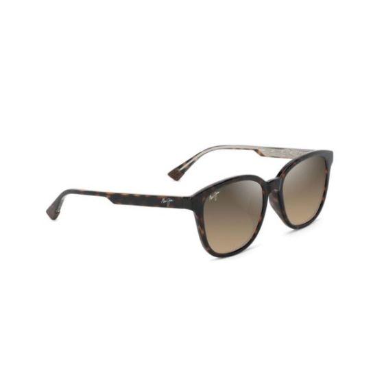 Ku'ikahi Asian Fit Polarized Sunglasses Dark Havana Frame HCL Bronze Lens