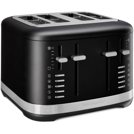 KitchenAid 4 Slice Toaster, KMT4109BM, Black Matte