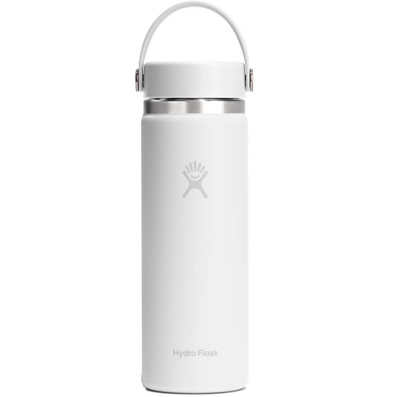 20 oz. Wide Mouth Bottle w/Flex Cap - White
