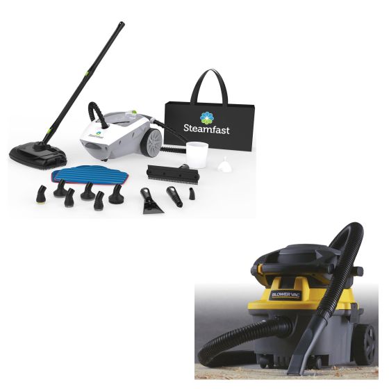 Steam Clean, Mop and Vacuum Package