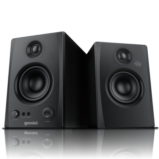 Bookshelf Studio Monitors w/ Bluetooth Size 3.5