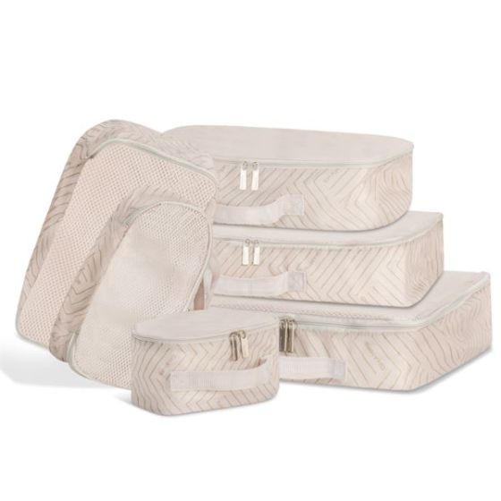 Vintage Travel Packing Cubes  6-Piece Set Size 17