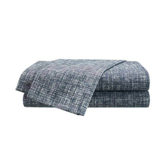 Easy Living Printed Crosshatch Sheet Set Size King