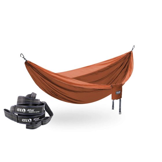 DoubleNest Hammock with Straps - Canyon/Coral