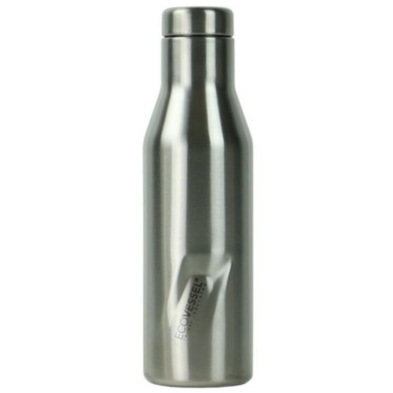 EcoVessel Aspen 16 oz Insulated SS Water Bottle - Silver