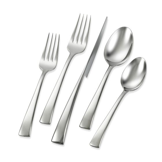 Bellasera 45pc 18/10 Stainless Flatware Set