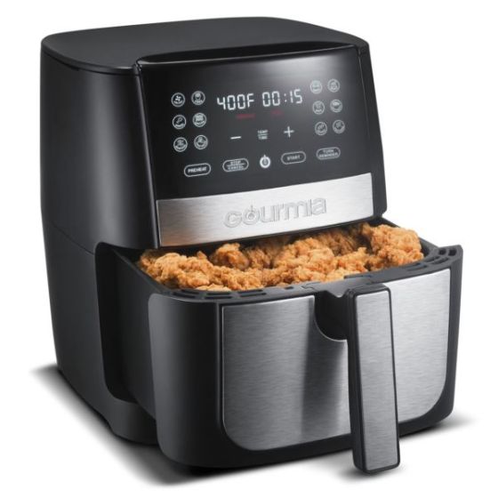 Gourmia Stainless Steel 8qt Digital Air Fryer