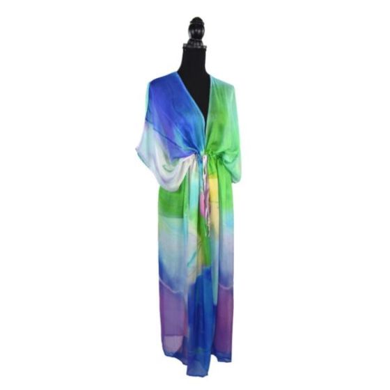 Fizzano Watercolor Long Kimono