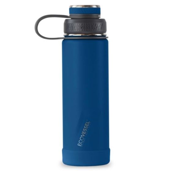 EcoVessel Boulder 20 oz TriMax SS Water Bottle - Nightfall Navy