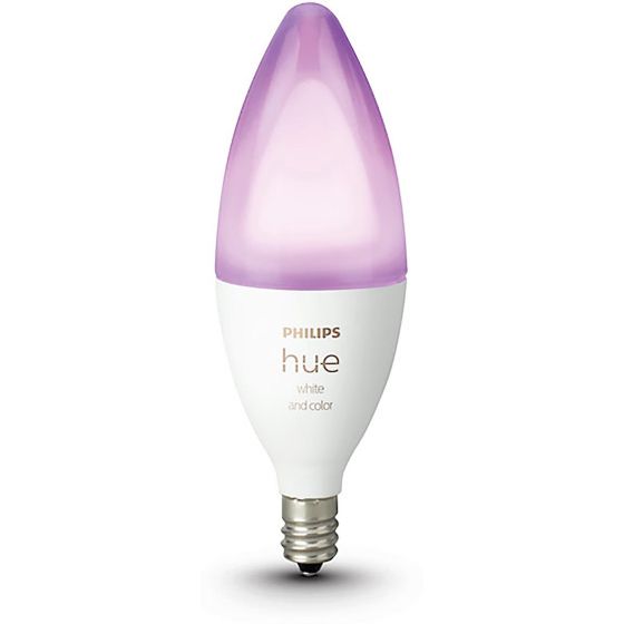 Philips Hue White and Color Ambiance E12 Bulb