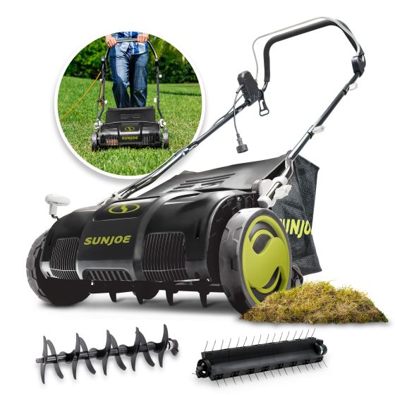 Electric Scarifier and Lawn Dethatcher
