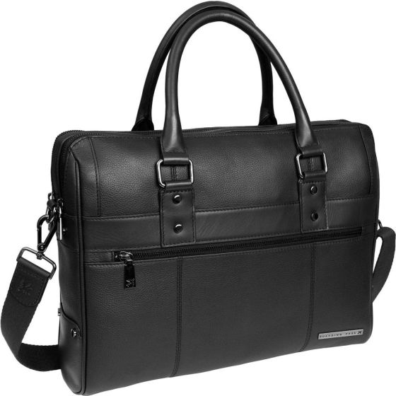 The Gotham Pebble Grain Briefcase Size 18