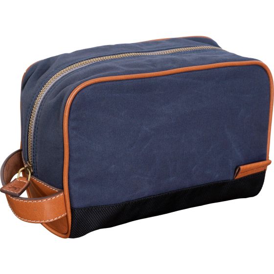 Hey Handsome Waxed Canvas Dopp Kit