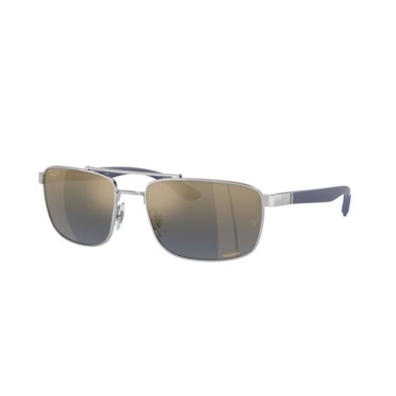 Unisex Rectangular Sunglasses Polarized Size 60