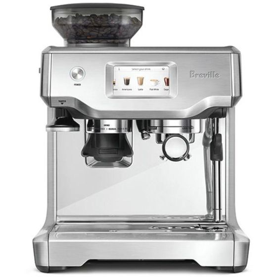 The Barista Touch in Brushed Stainless Steel