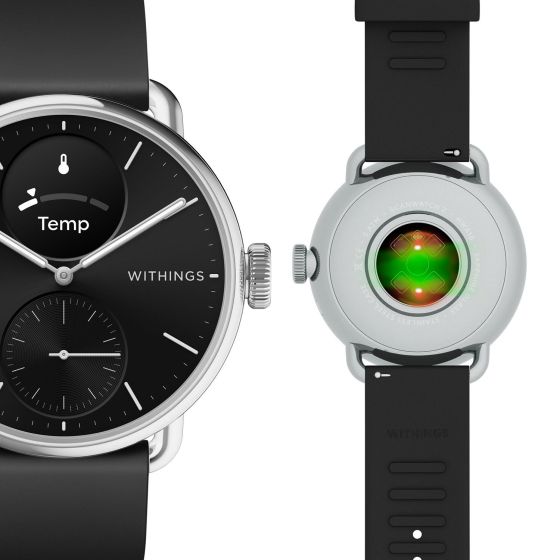 Withings ScanWatch 2 - 38mm - Black/Silver