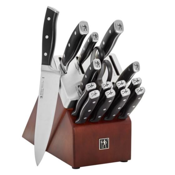 Forged Accent 16pc Self-Sharpening Knife Block Set