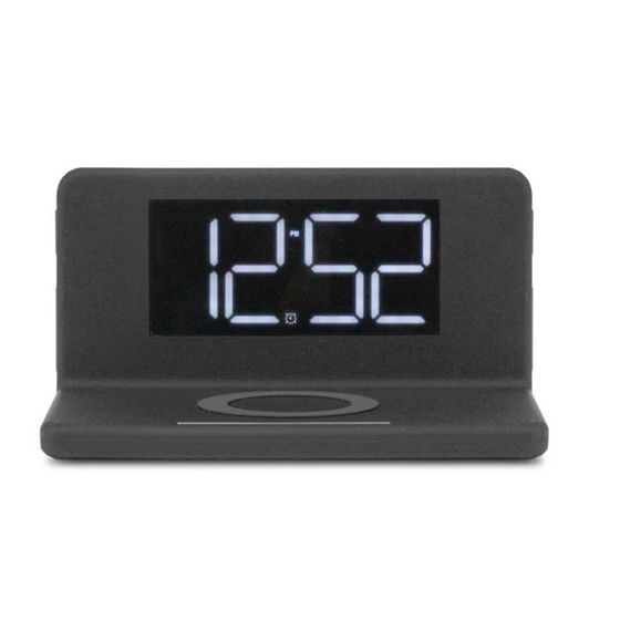 Qi Wireless Charging FM Alarm Clock