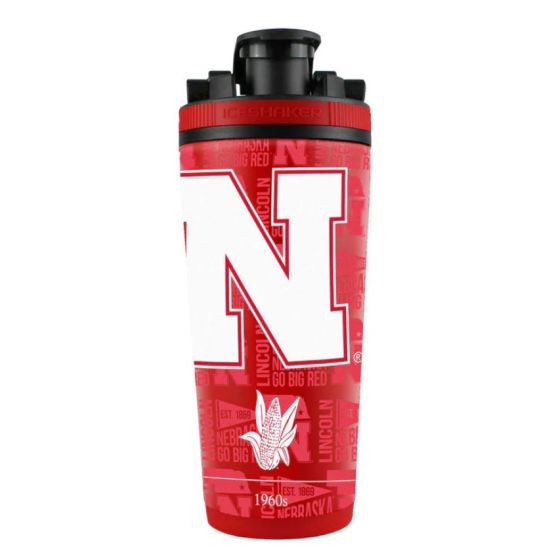 NCAA Officially Licensed 4D Ice Shaker NEBRASKA