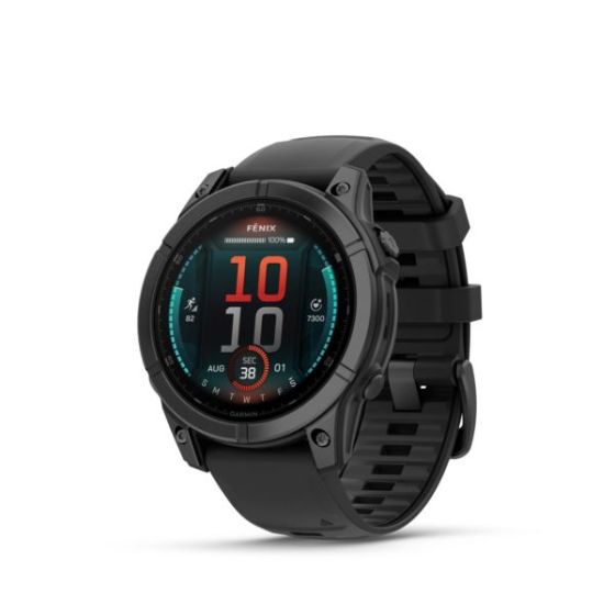 fenix E Premium Multisport Smartwatch 47mm AMOLED Slate Gray/Black