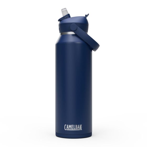 Thrive Flip Straw 40oz Stainless Steel Bottle Navy