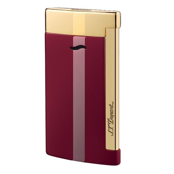 S.T. Dupont Slim 7 Lighter in Red and Gold